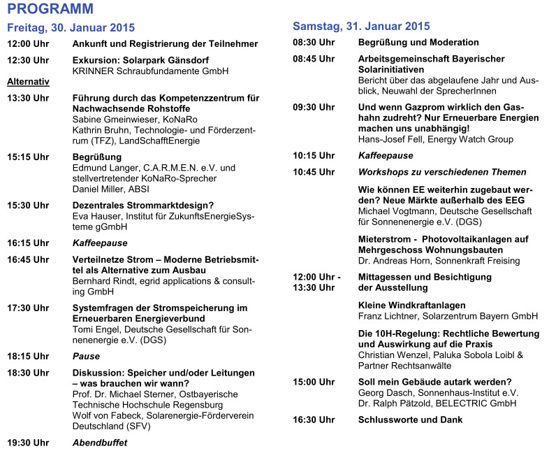 Programm