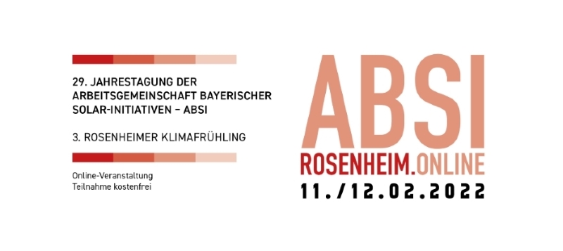 29 Jahrestagung ABSI Rosenheim online Klimafrühling